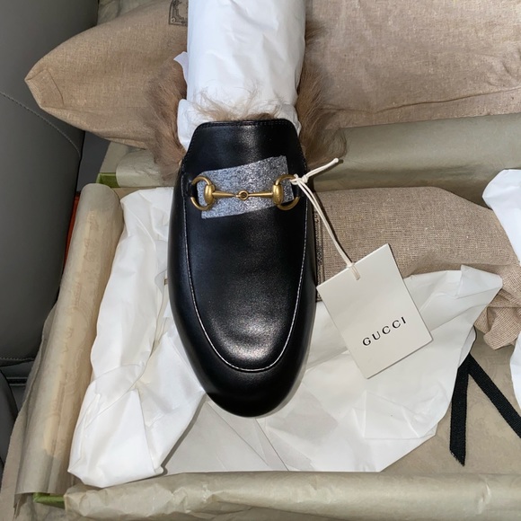 Women’s Princetown Apron Toe Mules - Picture 3 of 9